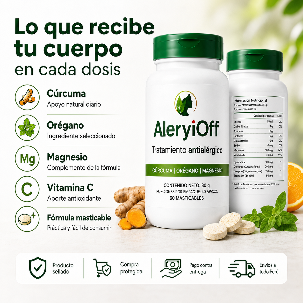 AleryiOff® | Antialérgico respiratorio y corporal.