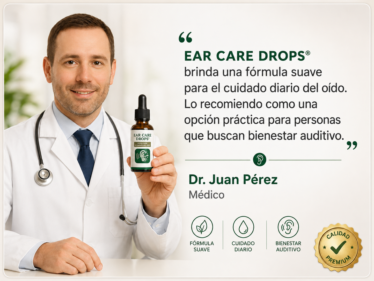 EAR CARE DROPS® - Bienestar auditivo en gotas🦻