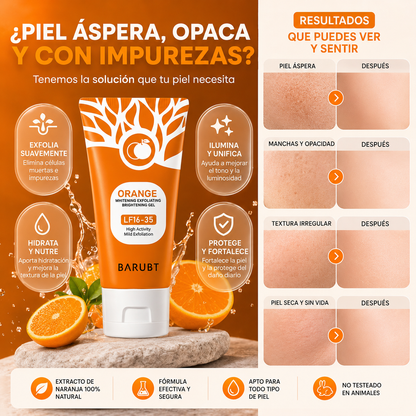GEL EXFOLIANTE® - 🌸Piel más suave desde el primer uso🍊
