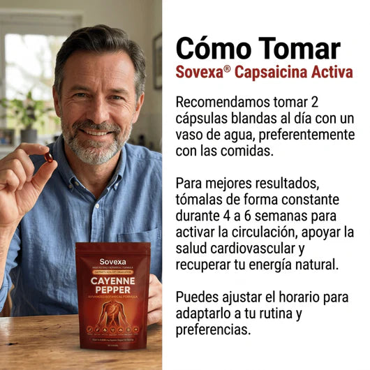 CAYENNE PEPPER® | Reactiva tu Circulación Natural.