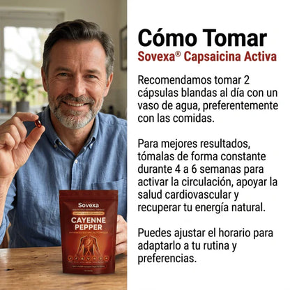 CAYENNE PEPPER® | Reactiva tu Circulación Natural.