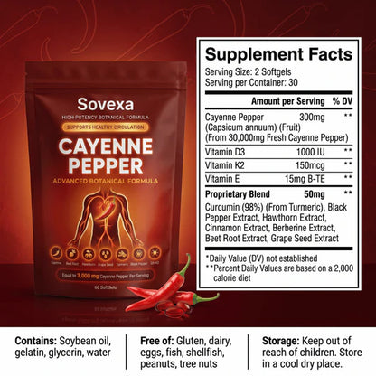 CAYENNE PEPPER® | Reactiva tu Circulación Natural.