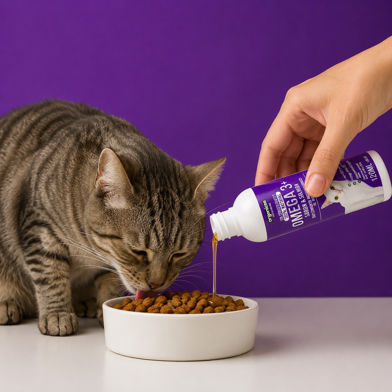 🐱CAT OMEGA 3+® - Adiós al pelo de Gato🐈