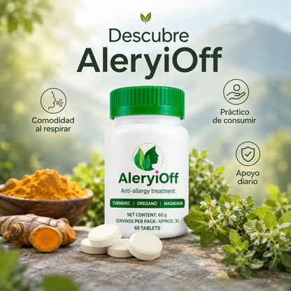 AleryiOff® | Antialérgico respiratorio y corporal FB