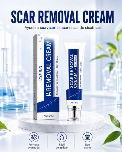 SCAR REMOVAL CREAM® - Crema para eliminar cicatrices✅