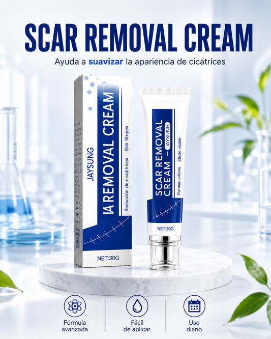 SCAR REMOVAL CREAM® - Crema para eliminar cicatrices✅