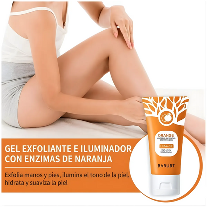 GEL EXFOLIANTE® - 🌸Piel más suave desde el primer uso🍊