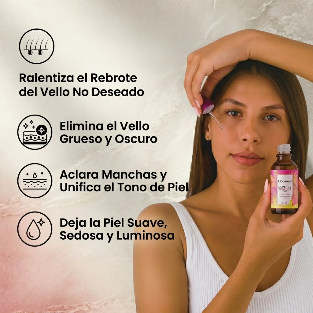 CYPERUS ROTUNDUS OIL® - Aceite de reducción de bellos🌸